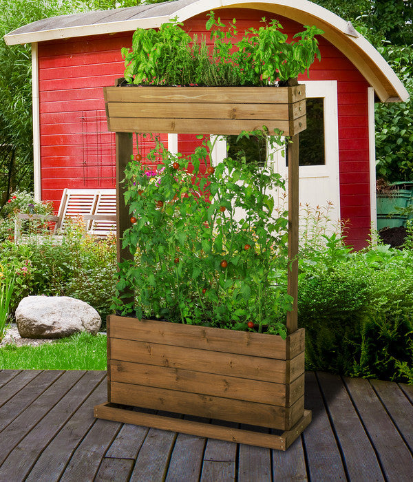  Hecht Hochbeet Cube 2, Ca. B82/H145/T50 Cm