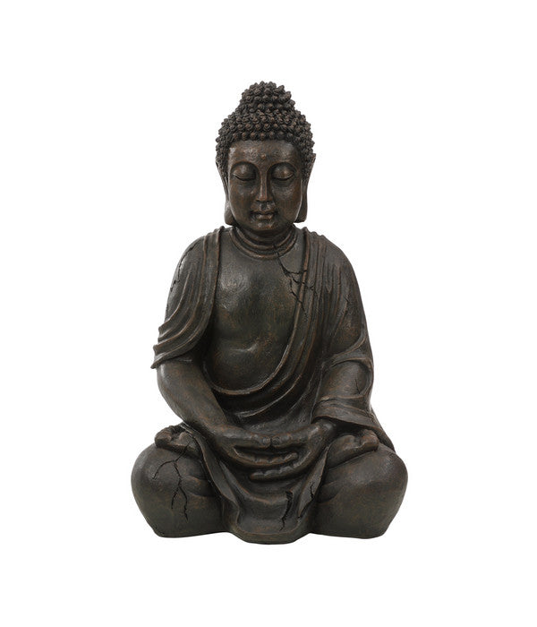  Dehner Polyresin-Buddha, Ca. B33,5/H51/T27,5 Cm