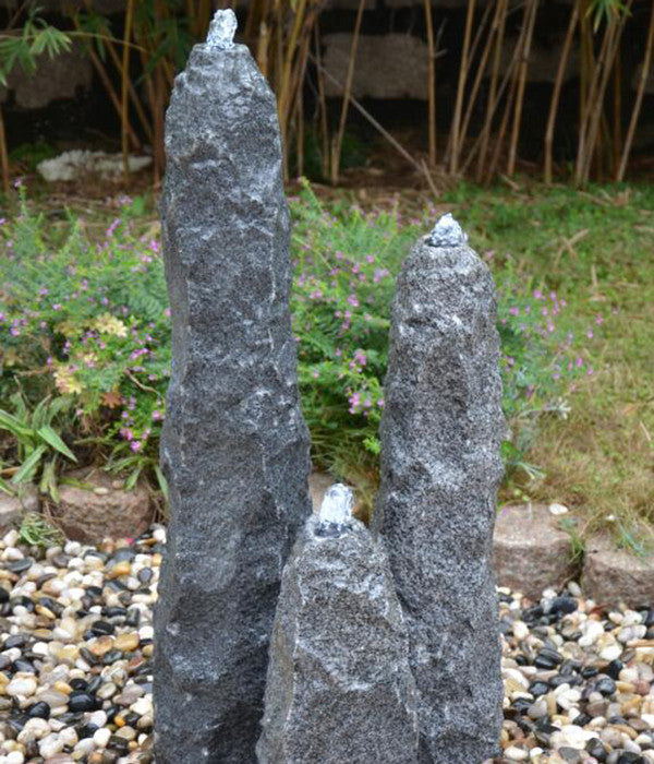  Dehner Granit-Gartenbrunnen Mountains, Ca. H83 Cm