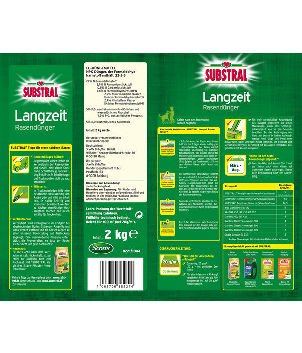 Substral® Langzeit Rasendünger