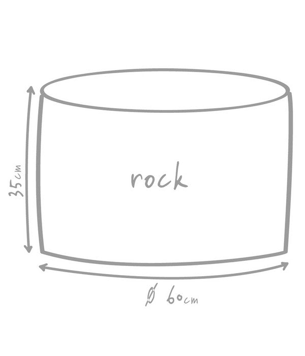  Outbag Outdoor-Sitzsack Rock Plus