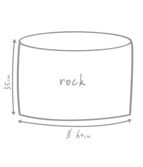  Outbag Outdoor-Sitzsack Rock Skin