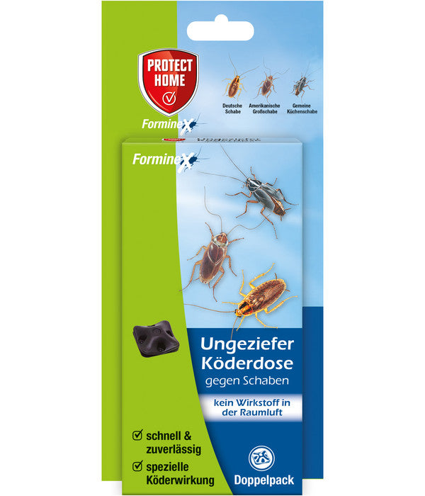  PROTECT HOME Forminex Ungeziefer Köderdose Gegen Schaben, 2er-Set