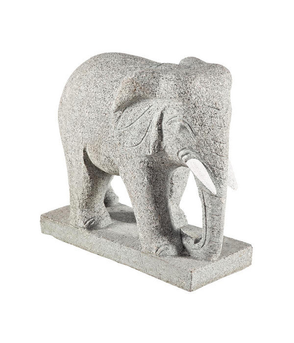  Dehner Granit-Elefant, Ca. B50/H49/T23 Cm