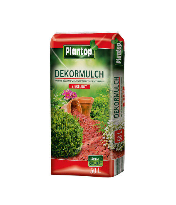  Ziegler Plantop Rindendekor Rot, 50 L