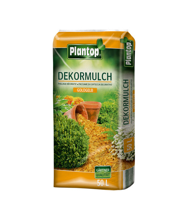  Ziegler Plantop Dekormulch Goldgelb, 39 X 50 Liter