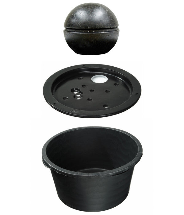  Ubbink Terrazzo-Gartenbrunnen Dubai, Ca. Ø36 Cm