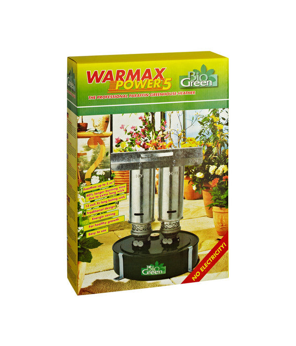  Bio Green Warmax Power 5 Gewächshausheizer