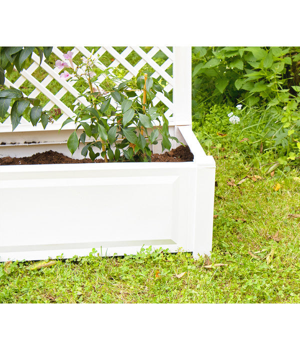  KHW Kunststoff-Pflanzkasten Mit Spalier, 100 X 43 X 140 Cm