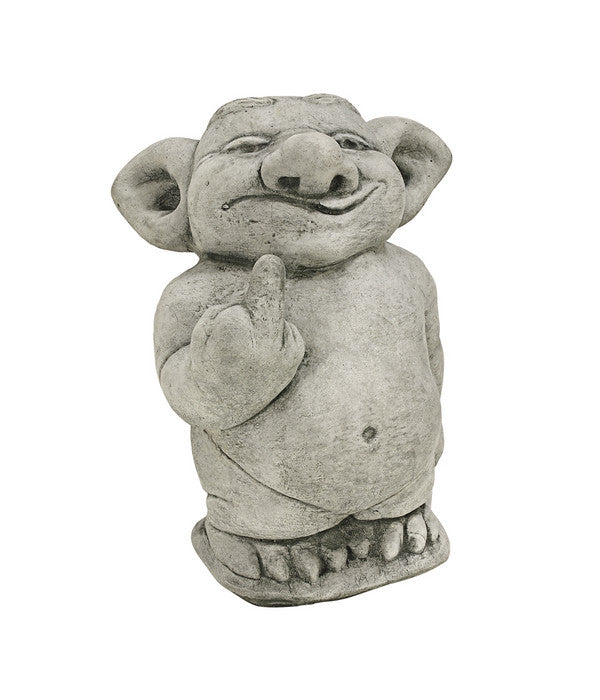  Denscho Stein-Troll Stinkefinger, 14 X 19 X 25 Cm