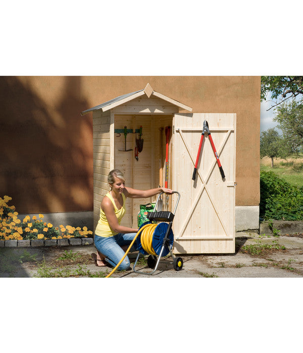  Weka Garten- Und Terrassenschrank 351, Ca. B108/H196/T105 Cm