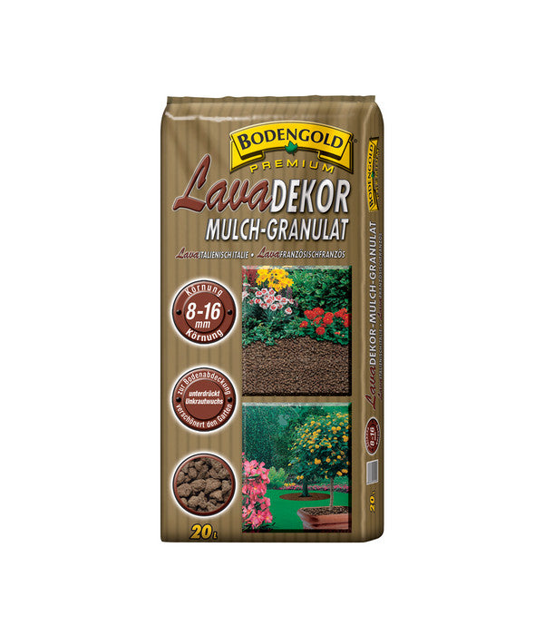  Ziegler Bodengold Lavadekor Mulch-Granulat, 48 X 20 Liter