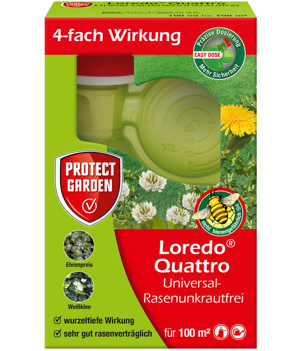  PROTECT GARDEN Loredo® Quattro Universal-Rasenunkrautfrei