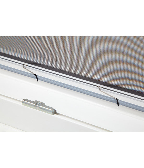  Hecht Fliegengitter Fenster Mit Pollenschutz, Ca B100/H120 Cm