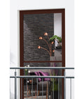  Hecht Fliegengitter Fensterbausatz Master Slim XL, Ca. B130/H220 Cm