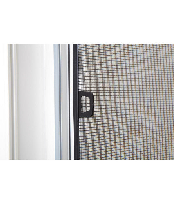  Hecht Fliegengitter Fensterbausatz Master Slim XL, Ca. B130/H220 Cm