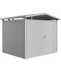  Biohort Metallgerätehaus Panorama® P3, Silber