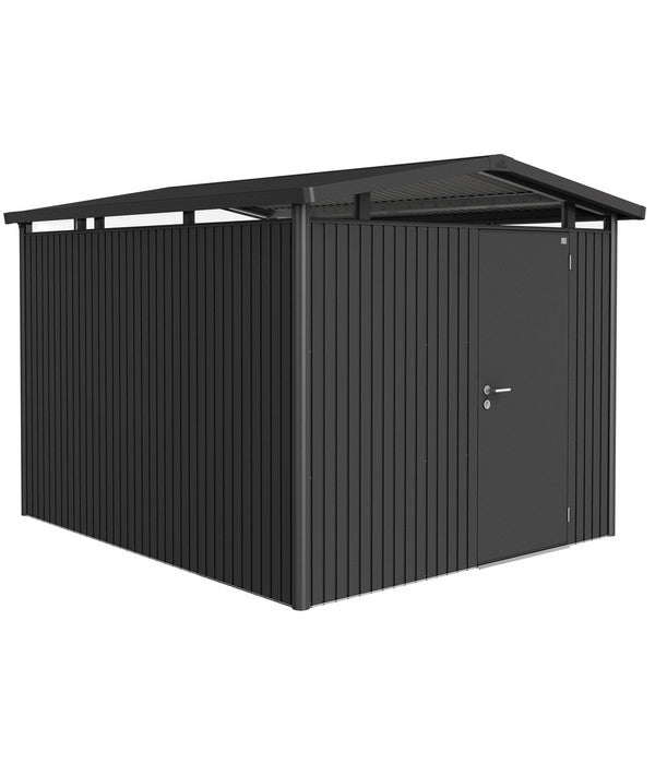  Biohort Metallgerätehaus Panorama® P5, Dunkelgrau