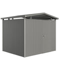  Biohort Metallgerätehaus Panorama® P3, Quarzgrau