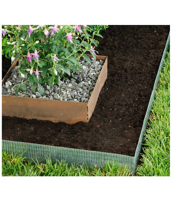  Bellissa Rasenkantenband Mit Wellenstruktur, Ca. B500/H14 Cm