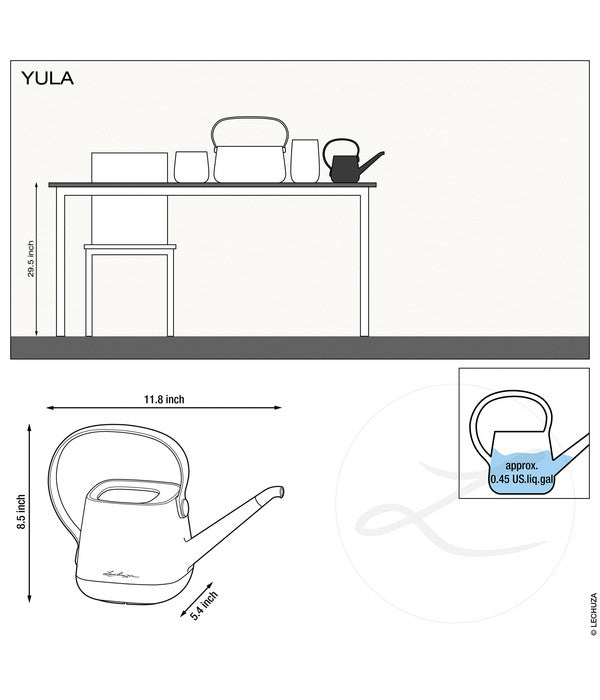  LECHUZA® YULA Gießkanne, 1,7 L