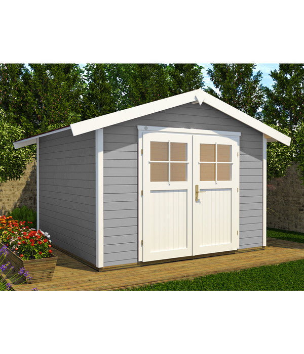  Weka Gartenhaus 122 Gr. 4, Ca. B380/H253/T274 Cm