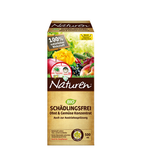  Naturen® Bio Schädlingsfrei Obst & Gemüse Konzentrat, 500 Ml