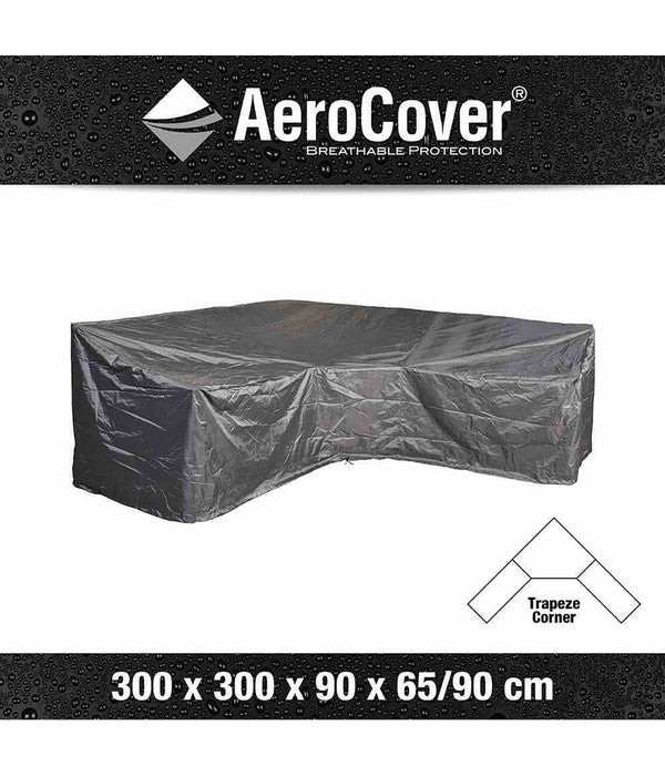  AeroCover Loungesethülle L-Form, Ca. B300/H90/T300 Cm