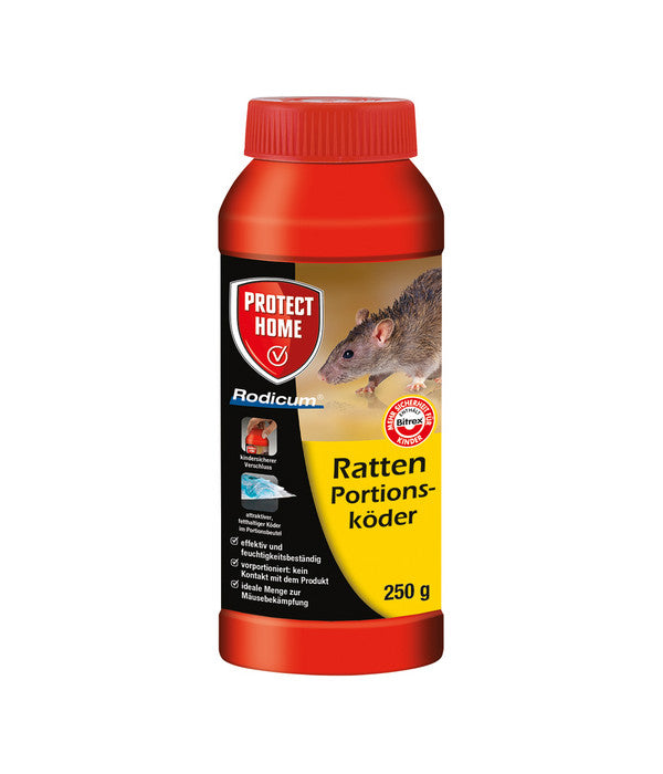  PROTECT HOME Rodicum® Ratten Portionsköder, 250 G