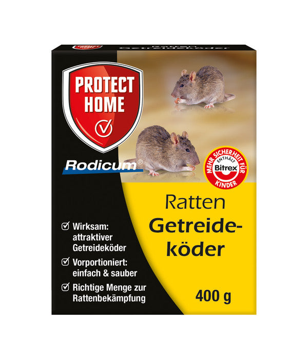  PROTECT HOME Rodicum® Ratten Getreideköder, 400 G