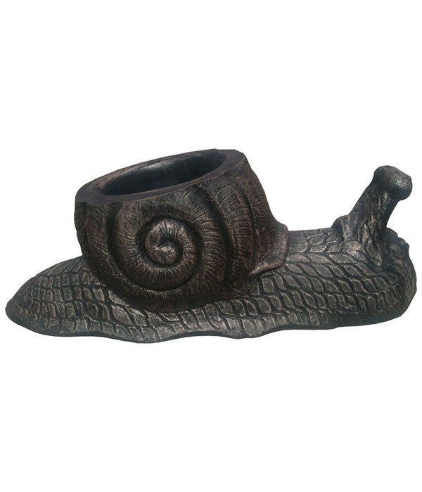  Roto Kunststoff-Pflanztopf Schnecke, Bronze, Ca. B80/H31/T27,5 Cm