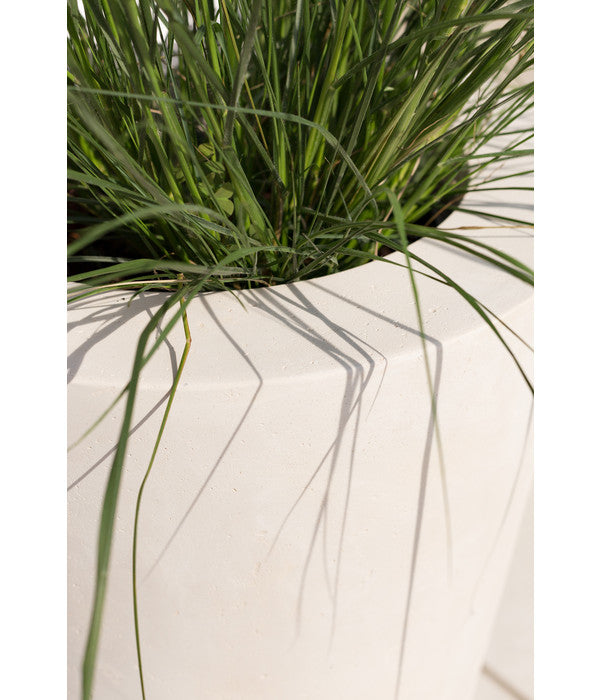  Fleur Ami Polystone-Pflanzgefäß Conical, Konisch, Ca. Ø43/H80 Cm