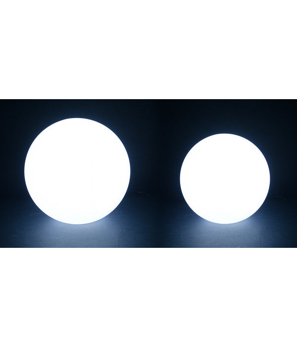  Farmet Kunststoff-Ball Sirio Mit LED-Funktion, Perlweiß
