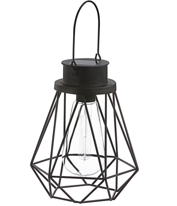  Dehner Solar-Drahtglühbirne Blackora, Ca. Ø16/H20 Cm