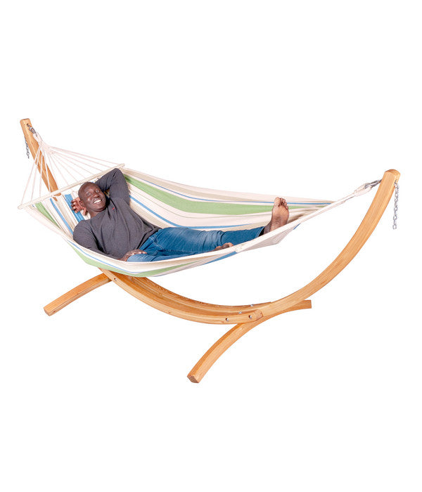  La Siesta Chilllounge Einzel-Stabhängematte Mit Gestell