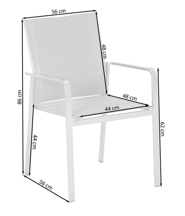  Dehner Stapelstuhl Nantes Elegance