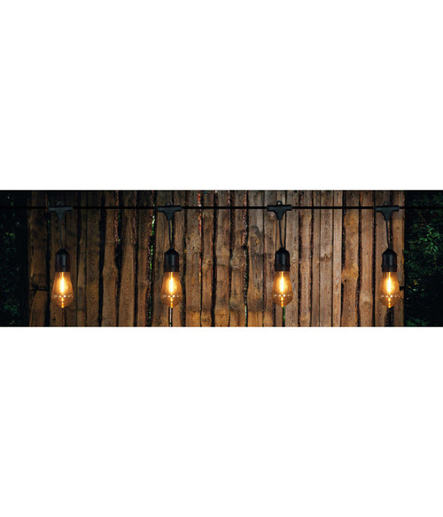  Anna's Collection LED-Lichterkette Retro, Warmweiß, 10 LEDs