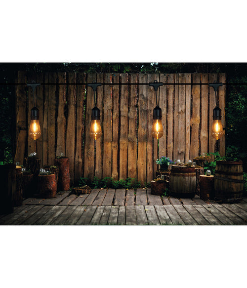  Anna's Collection LED-Lichterkette Retro, Warmweiß, 10 LEDs