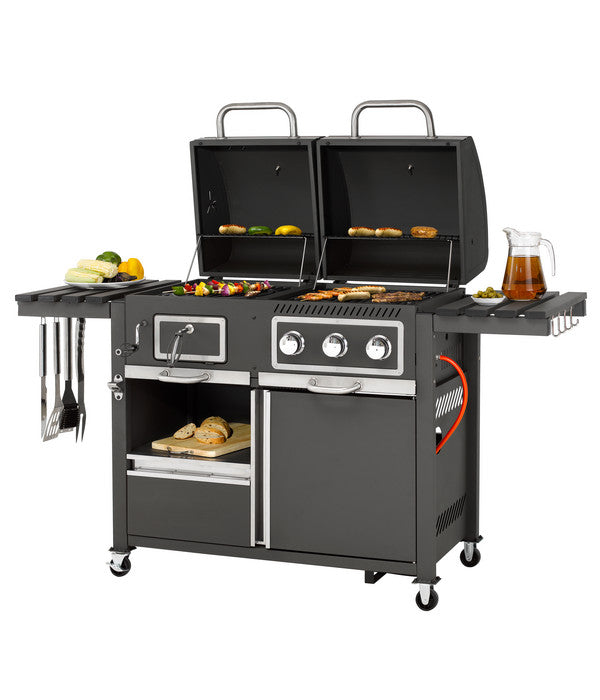  Tepro Kohle-Gas-Kombigrill Toronto