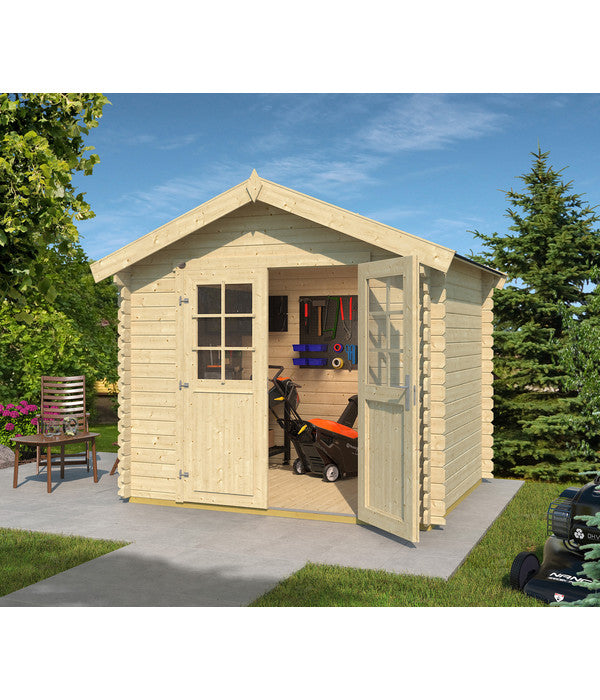  Weka Gartenhaus 209 Gr. 1,5, Ca. B288/H254/T234 Cm