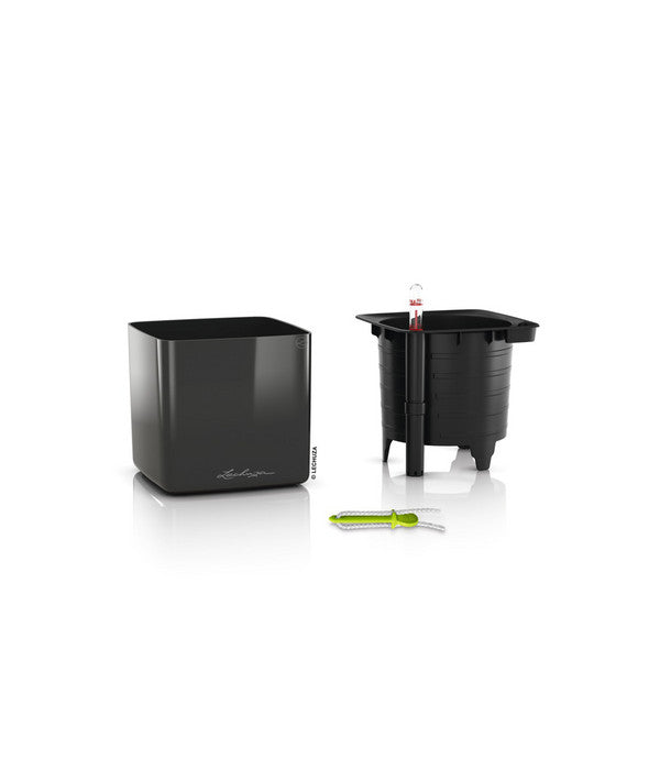  LECHUZA® CUBE Glossy, All-in-One Set