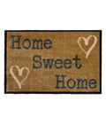  Hamat Fußmatte Fusion Dry Home Sweet Home, Ca. B75/T50 Cm