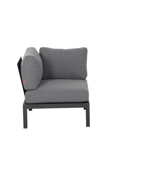  Siena Garden Eckteil Alvida, Grau, Ca. B74/H75/T74 Cm