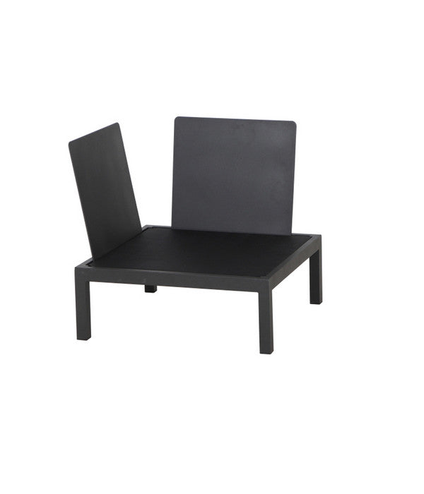  Siena Garden Eckteil Alvida, Grau, Ca. B74/H75/T74 Cm