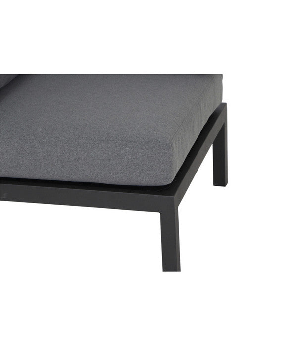  Siena Garden Eckteil Alvida, Grau, Ca. B74/H75/T74 Cm