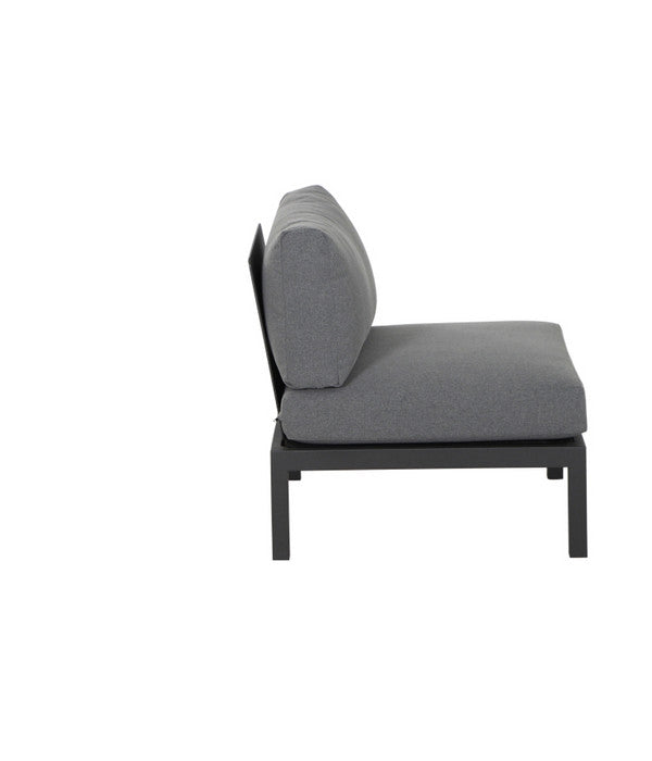  Siena Garden Modul Mitte Alvida, 75 X 71 X 74 Cm, Anthrazit