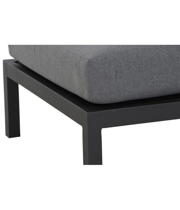  Siena Garden Modul Mitte Alvida, 75 X 71 X 74 Cm, Anthrazit
