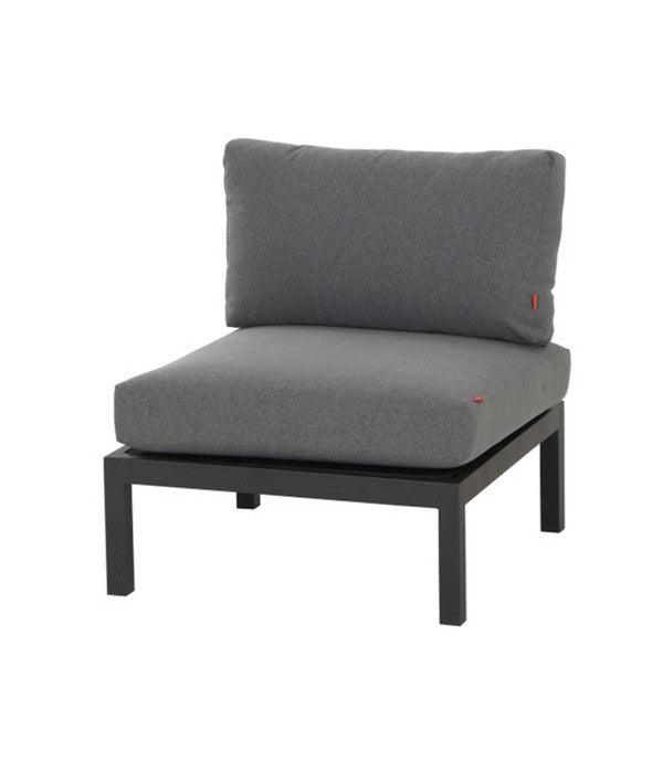  Siena Garden Modul Mitte Alvida, 75 X 71 X 74 Cm, Anthrazit