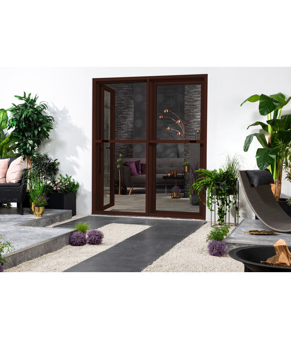  Hecht Doppel-Schiebetür Comfort, Ca. B240/H240 Cm