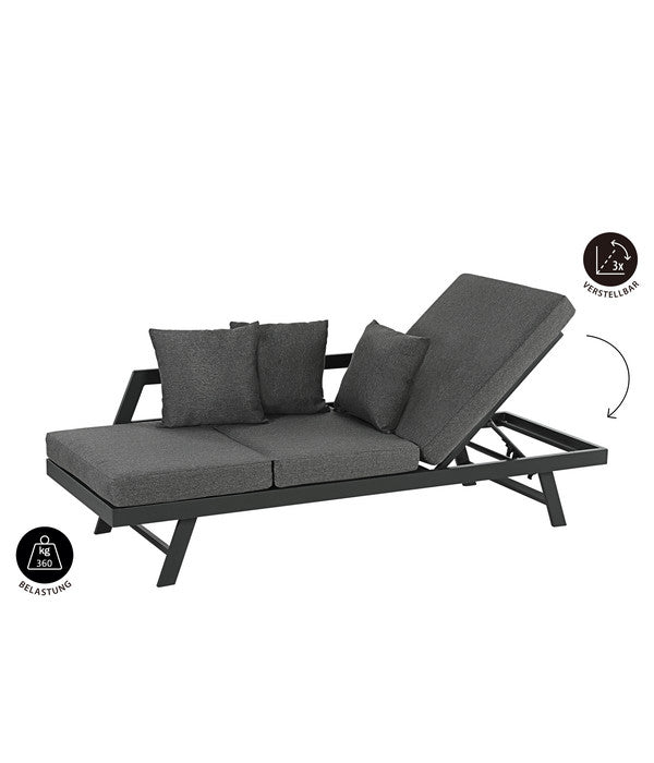  Dehner Funktionsliege Seattle